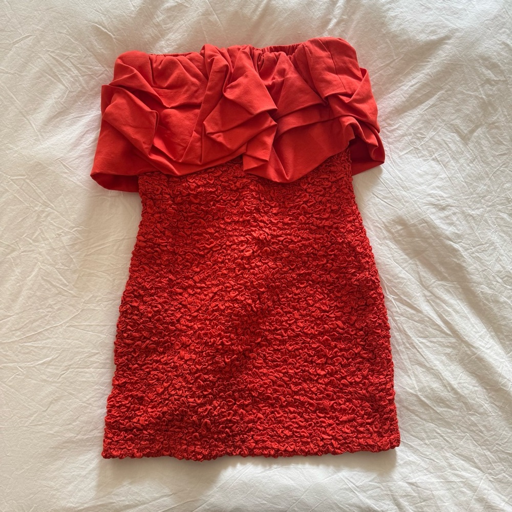 Mara Hoffman Popcorn Mini Dress